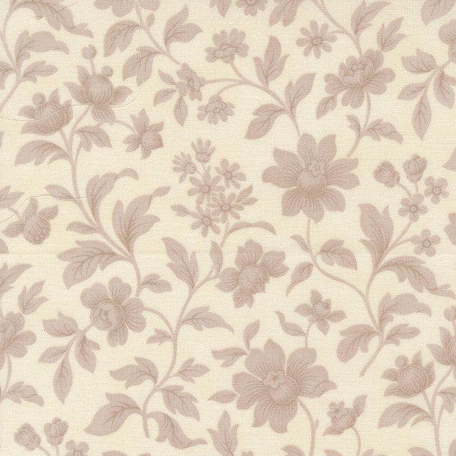 Porcelain Grey - Ambiance - 3 Sisters Porcelain Grey 108 Inch Wide Quilt Back Floral for Moda