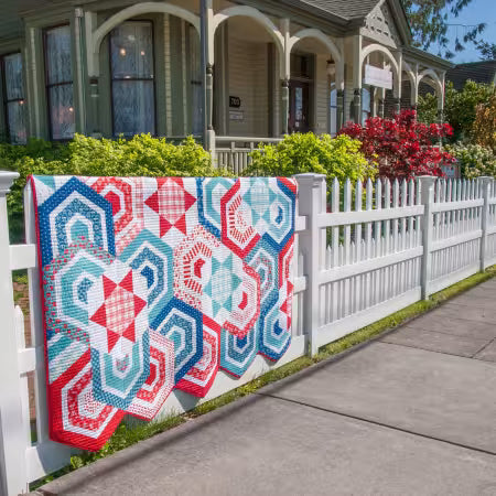 Summer Swag Quilt Pattern by Krista Moser - The Quilted Life
