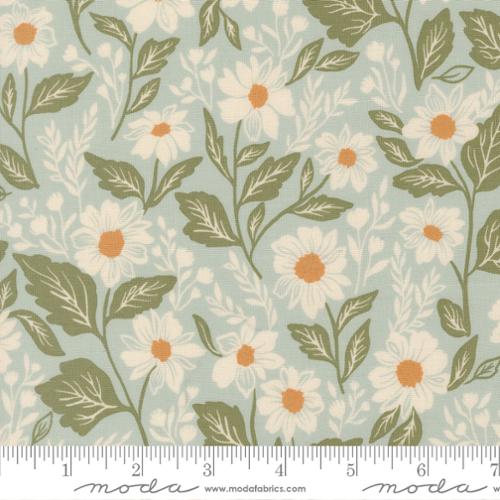 True Love - Robins Egg Floral by Moda