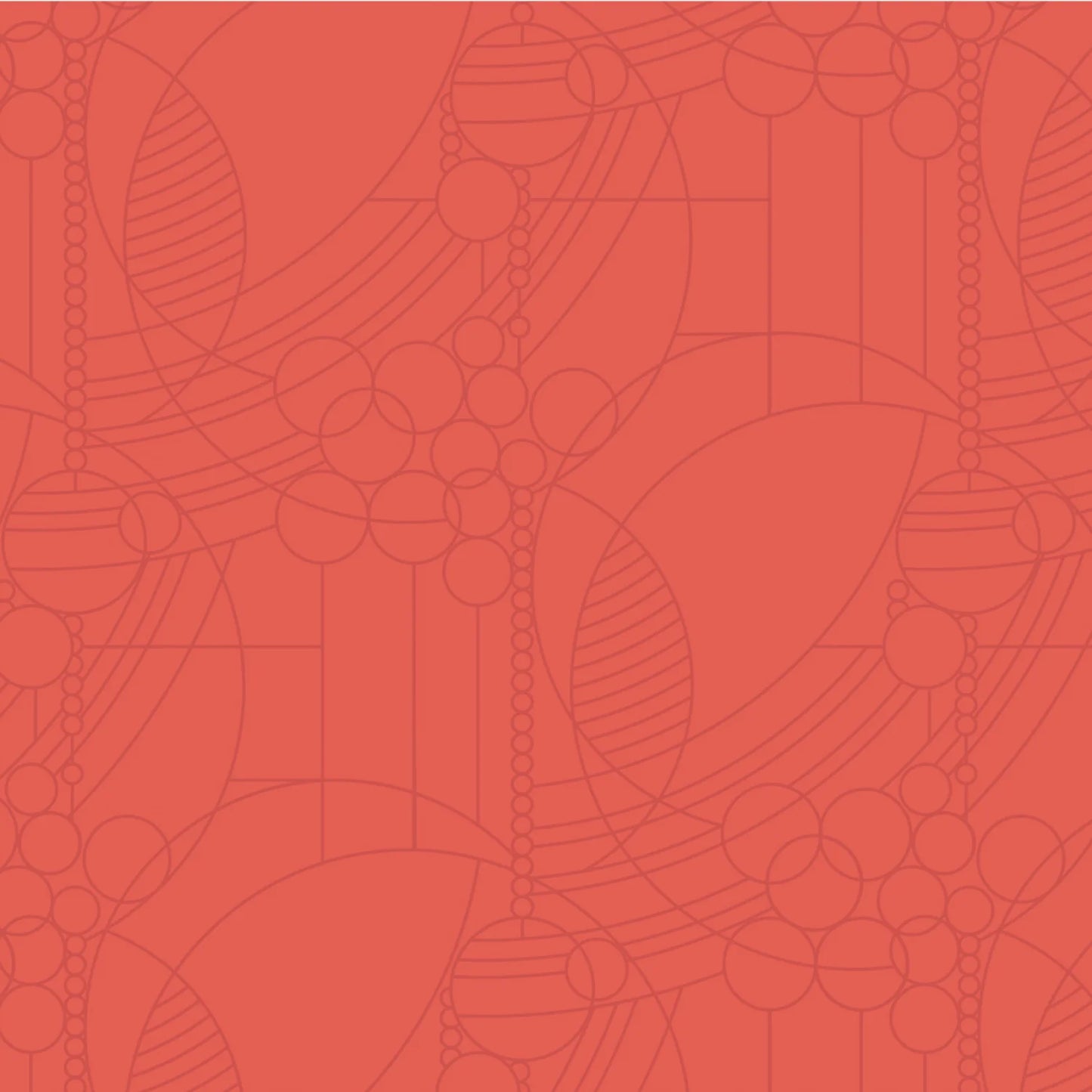 Bright - March Balloons - Frank Lloyd Wright Collection by Cloud9 108" Quilt Backing