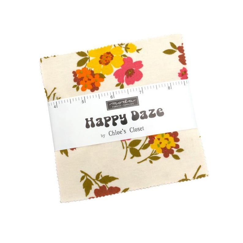 Happy Daze - 5" Charm Pack by Chloe's Closet for Moda Fabrics