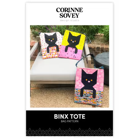 Binx Tote Pattern by Corinne Sovey of design studio