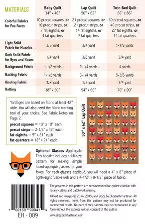 Fancy Fox Quilt by Elizabeth Hartman
