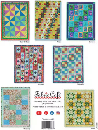 Fat Quarter Quilt Treats by Donna Robertson for Fabric Cafe