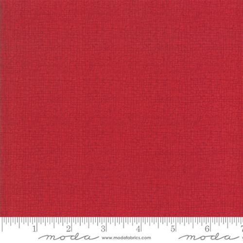 Thatched Crimson by  Moda