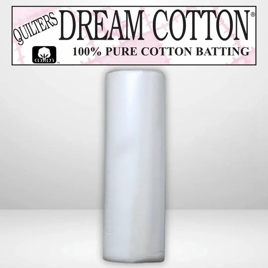 WHITE - Natural Cotton Select - 93" Roll Quilt Batting by Quilter's Dream