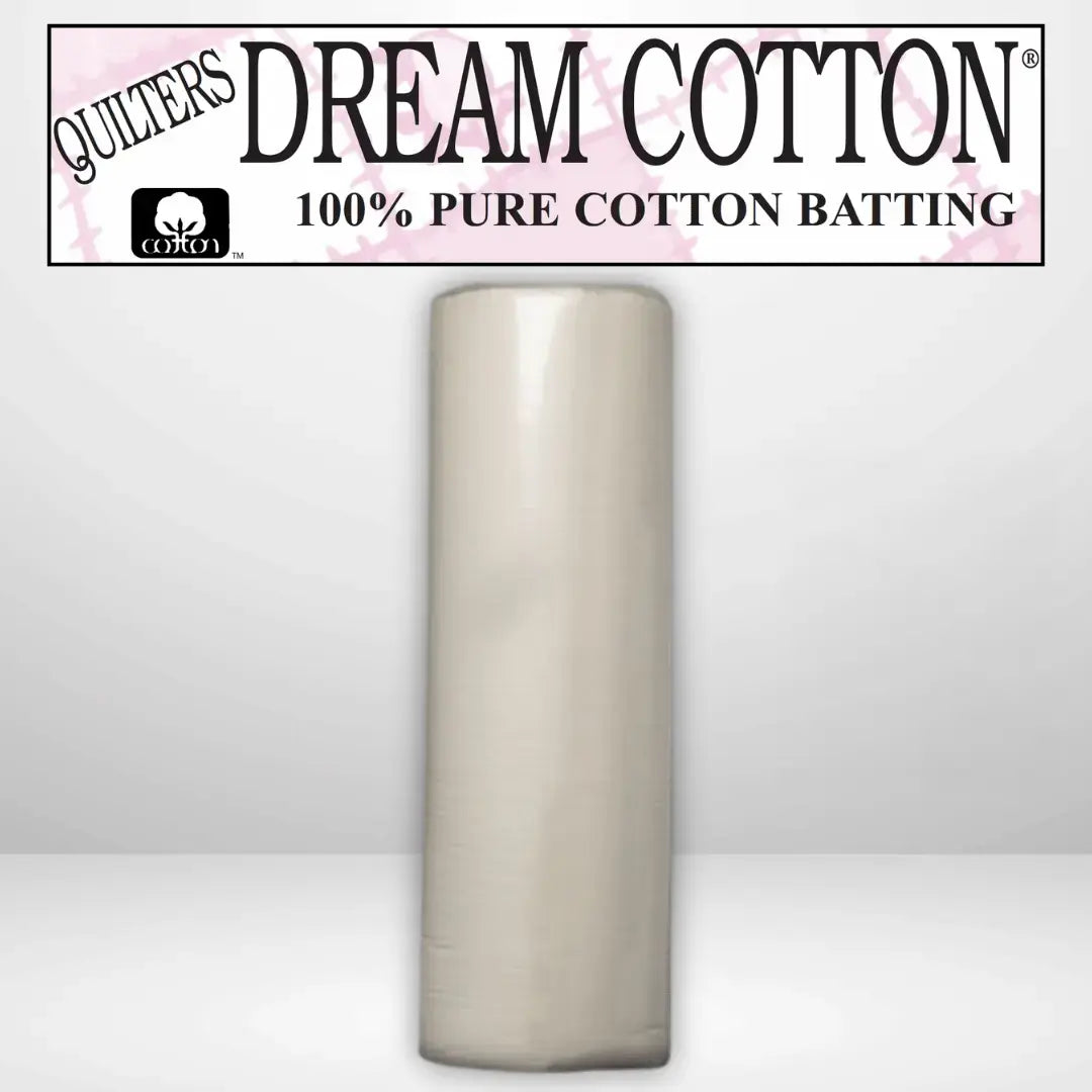 Natural Cotton Request Low Loft -120" Roll Quilt Batting by Quilter's Dream