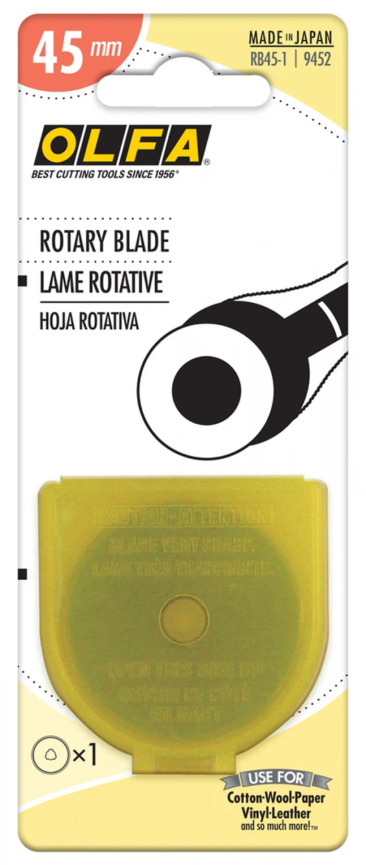 OLFA 45mm Rotary Blade - 1 blade