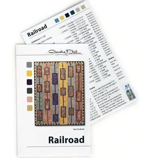 Railroad by Claudia Pfeil Designs