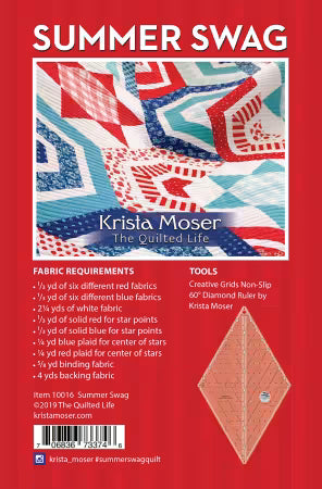 Summer Swag Quilt Pattern by Krista Moser - The Quilted Life