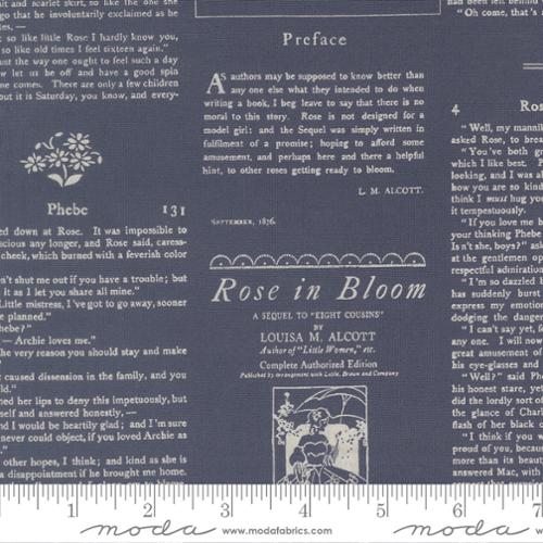 True Love - Twilight - Newsprint by Moda