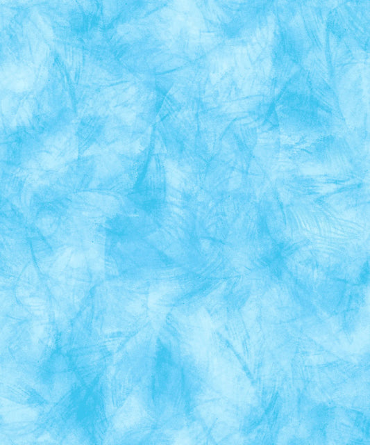 Turquoise Blue - Etchings - 118" EXTRA WIDE - Oasis Fabrics