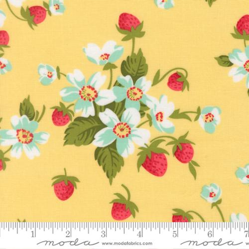 Buttermilk-  Bloomsberry by Camille Roskelley for Moda Fabrics