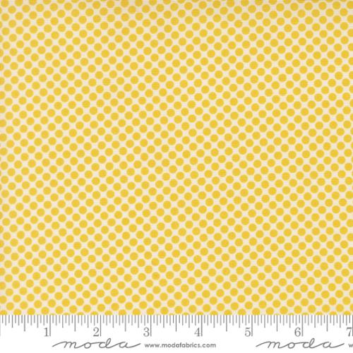 Gathered Bonbons Citrine by Jen Kingwell for Moda Fabrics
