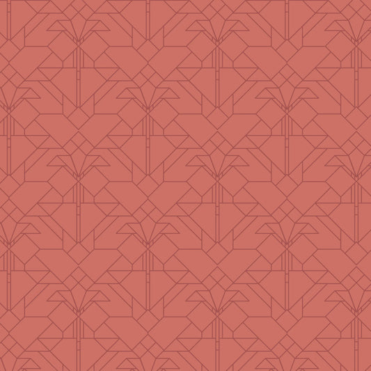 Bright Tonal Coonley Tulip - Frank Lloyd Wright Collection by Cloud9 108" Quilt Backing (Copy)