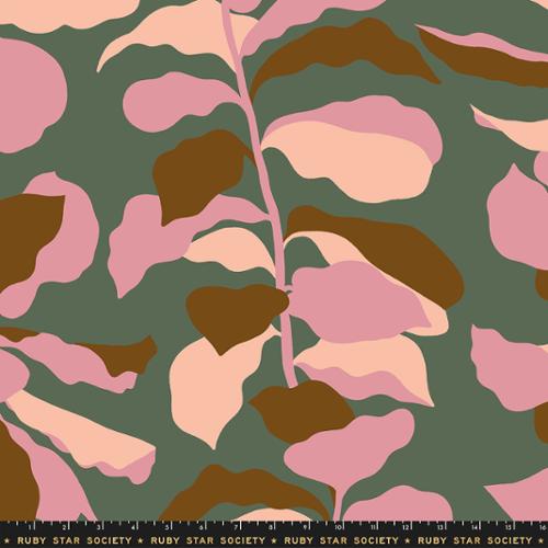 Deep Moss - Calathea - 108"- Ruby Star Society #1