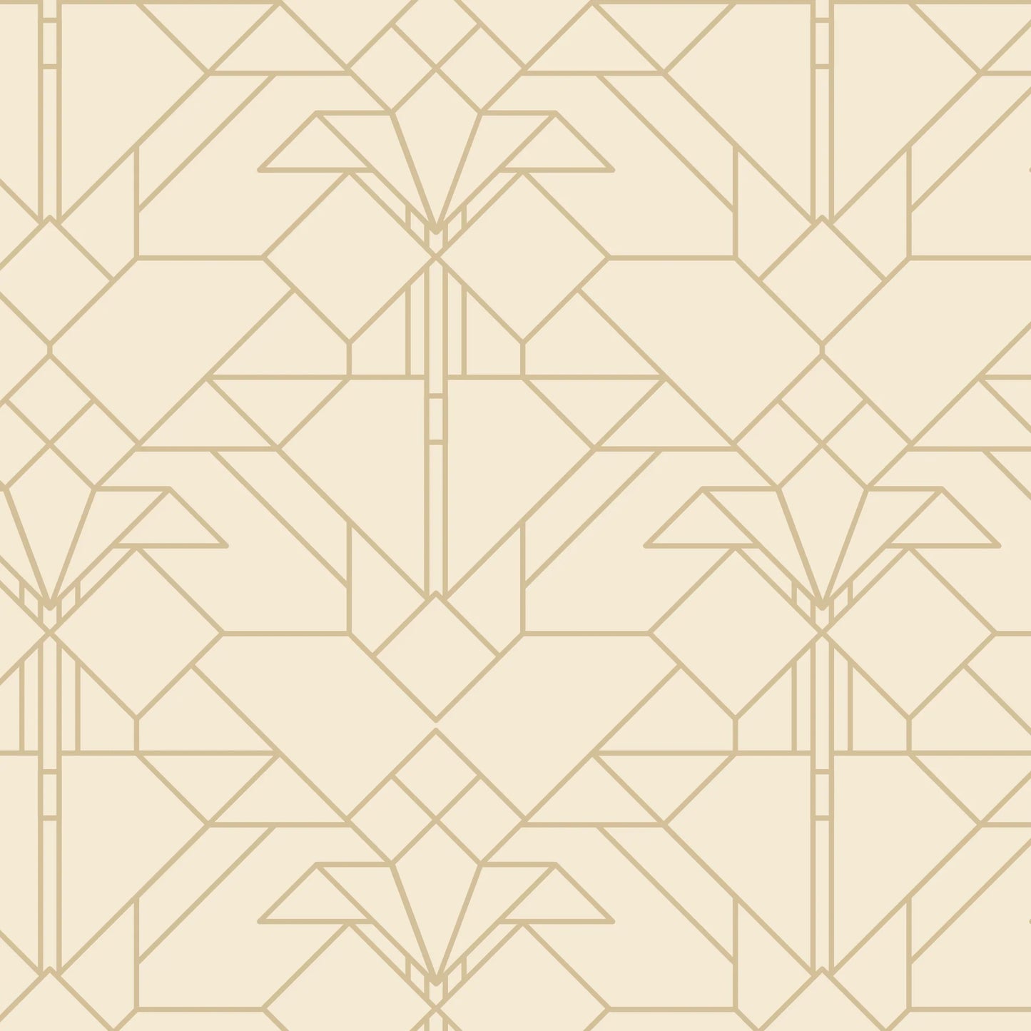 Earth Coonley Tulip - Frank Lloyd Wright Collection by Cloud9 108" Quilt Backing