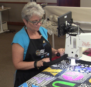 Chris Wenz of Over the Top Quilting Studio